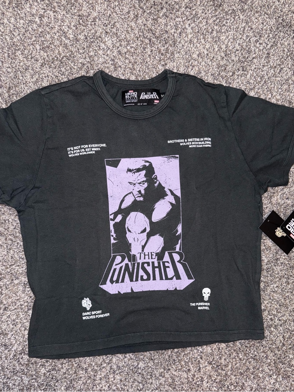 Darc sport x Marvel The Punisher Graphic Tee - NWT